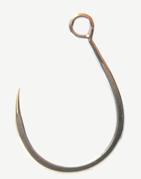 NOMAD INLINE EYE SINGLE HOOKS [SZ:1/0]