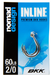 NOMAD INLINE EYE SINGLE HOOKS [SZ:2/0]