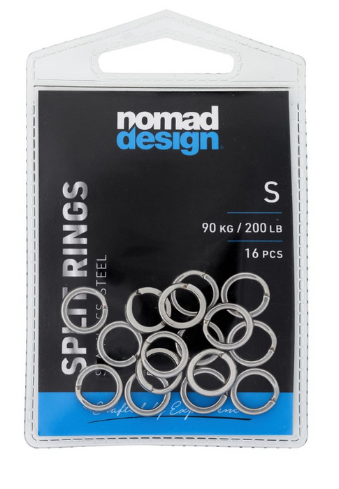 NOMAD DESIGN SPLIT RINGS [SZ:S WT:90KG]