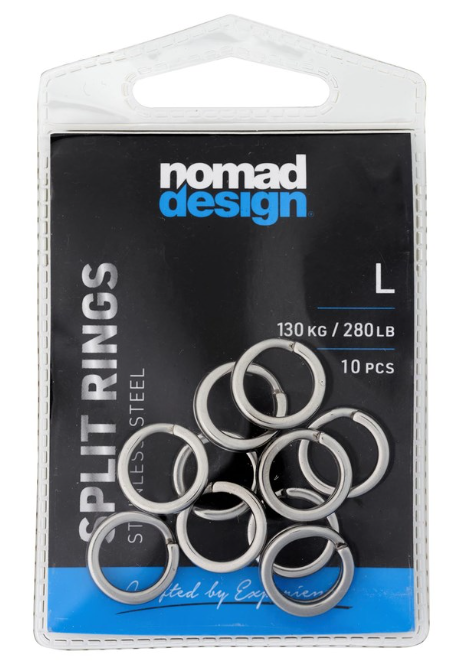 NOMAD DESIGN SPLIT RINGS [SZ:L WT:130KG]