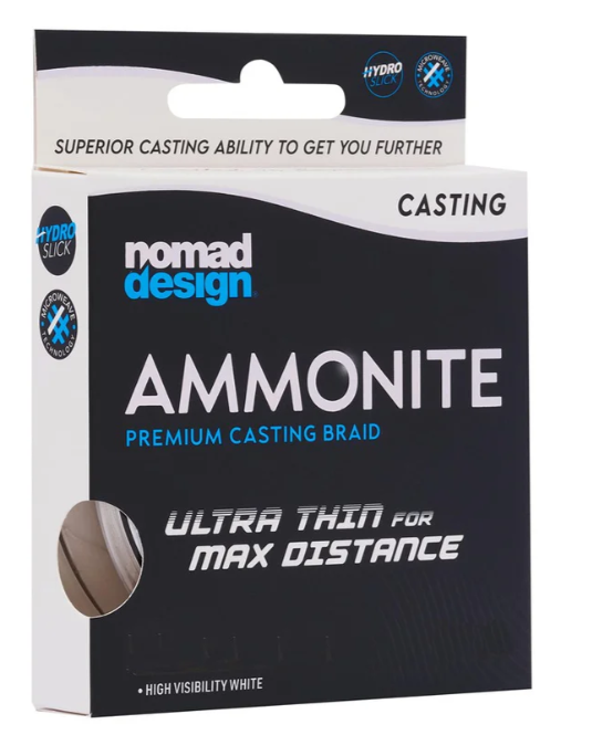 NOMAD AMMONITE CASTING BRAID [LG:300YDS WT:30LB]