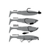 MANIAX PRE RIGGED 8" SWIMBAIT [CLR:PEARL WHITE]