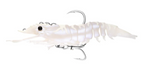 SUMO SHRIMP PRE RIGGED 6.5" [CLR:WHITE GLOW]