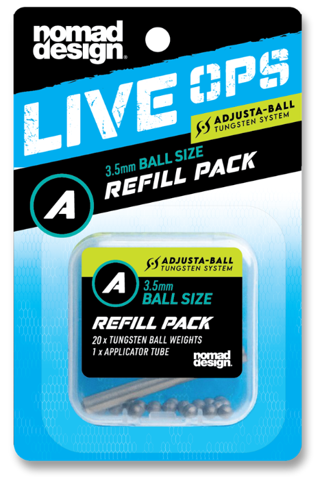 TUNGSTEN BALL [SZ:3.5MM WT:1/64OZ]