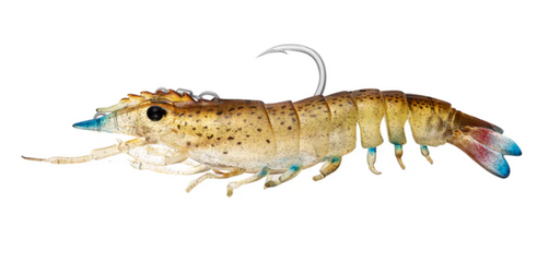 SUMO SHRIMP PRE RIGGED 4" [CLR:SPECKLED STALKER]
