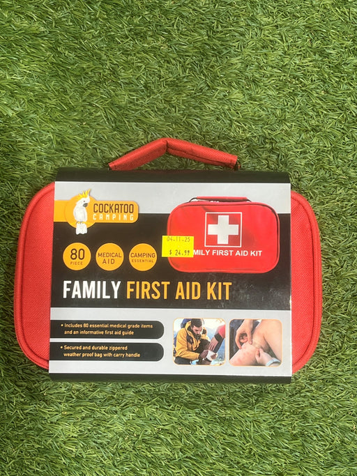 COCKATOO CAMPING FAMILY FIRST AID KIT