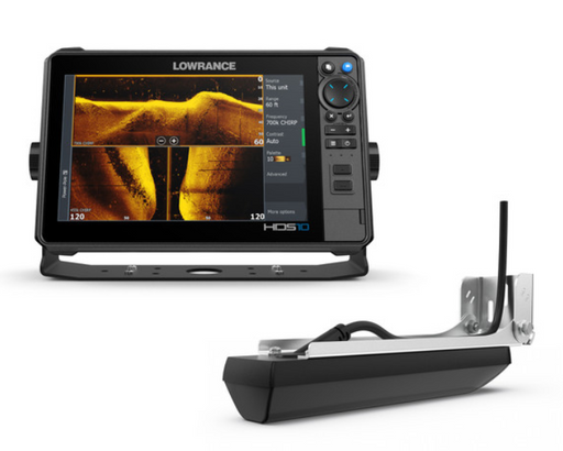LOWRANCE HDS-10 PRO WITH ACTIVE IMAGING HD 3-IN-1 TRANSDUCER.  
