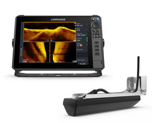 LOWRANCE HDS-12 PRO WITH ACTIVE IMAGING HD 3-IN-1 TRANSDUCER.  