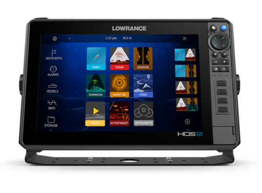 LOWRANCE HDS-12 PRO WITH ACTIVE IMAGING HD 3-IN-1 TRANSDUCER.  