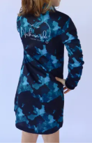 NORTHERN TIDE YOUNG CREW JERSEY DRESS BLUE